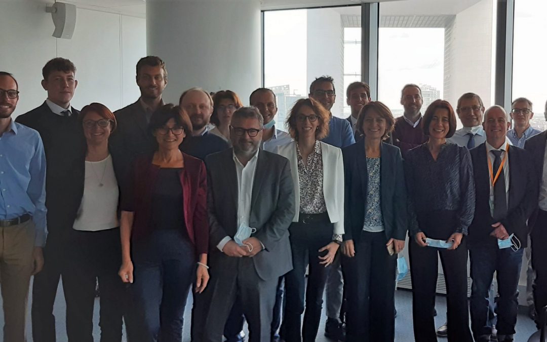 INNO4GRAPH Consortium Partners meeting on 13102021 at EDF's premises in Paris.